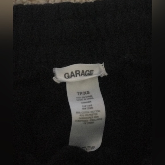 Garage Black Sweatpants - Picture 2 of 3